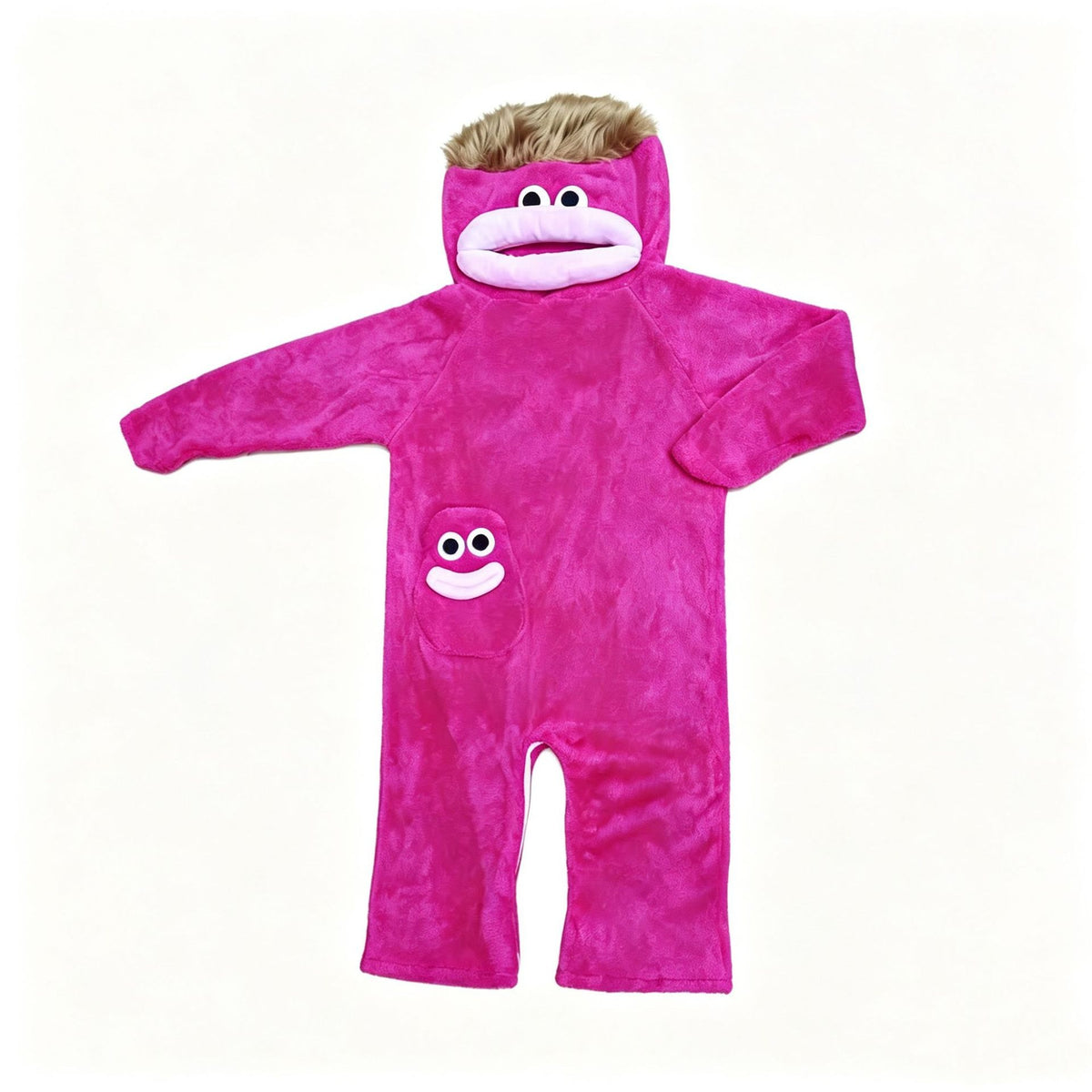 Big Mouth Monster Fleece Onesie for Women